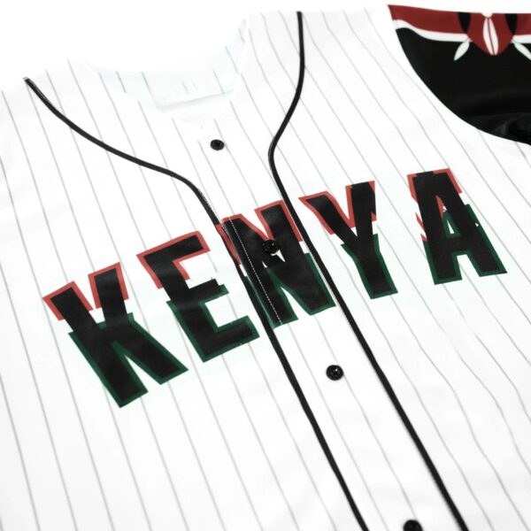 Kenya Baseball Jersey (Unisex)